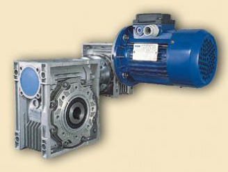 Мощности подключаемых к червячным мотор-редукторам DRV электродвигателей 0,12 - 0,37 кВт